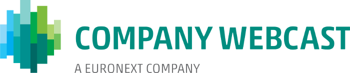Company Webcast - A Euronext company